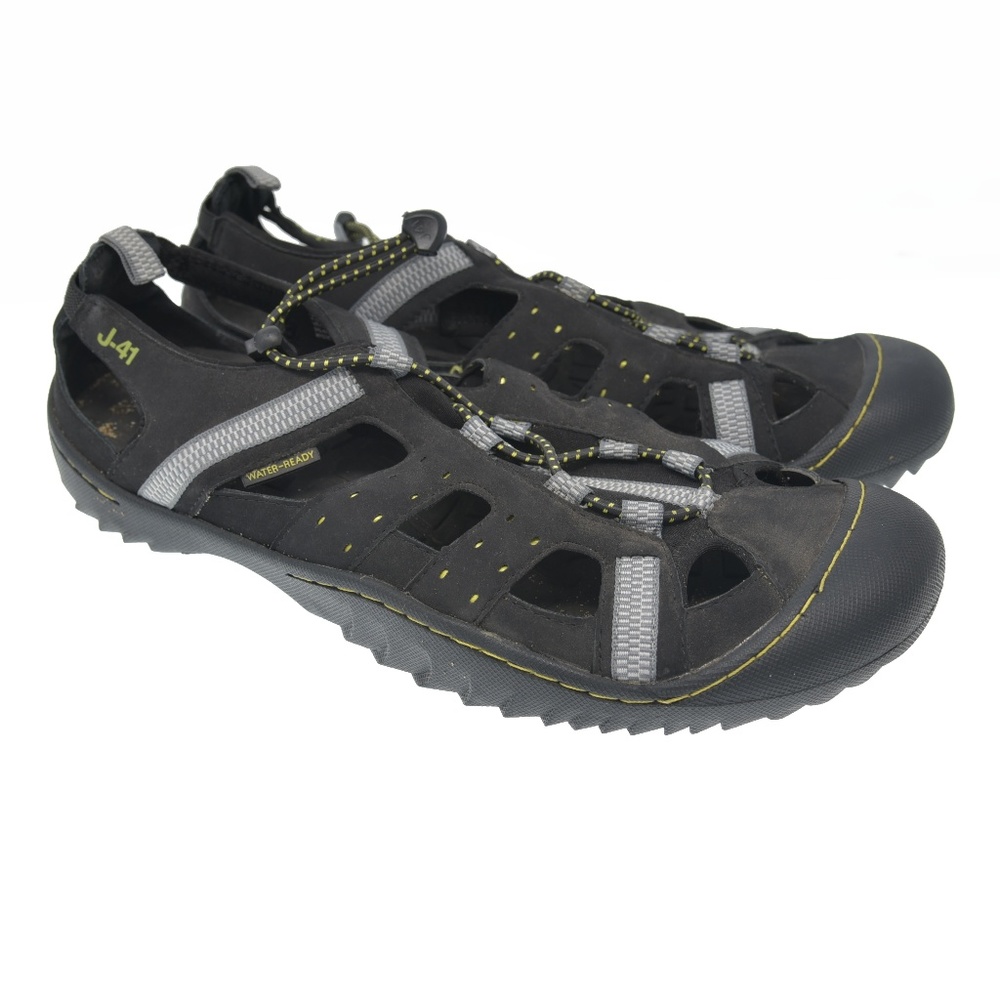 *J-41 Sz 12M Black Water Ready Sports Sandals
